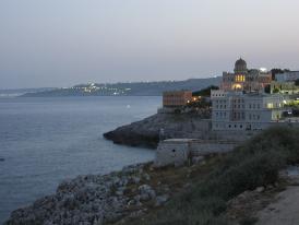Panoramica di Santa Cesarea Terme - Lecce - Terme e Palazzo Sticchi - Costa Salentina